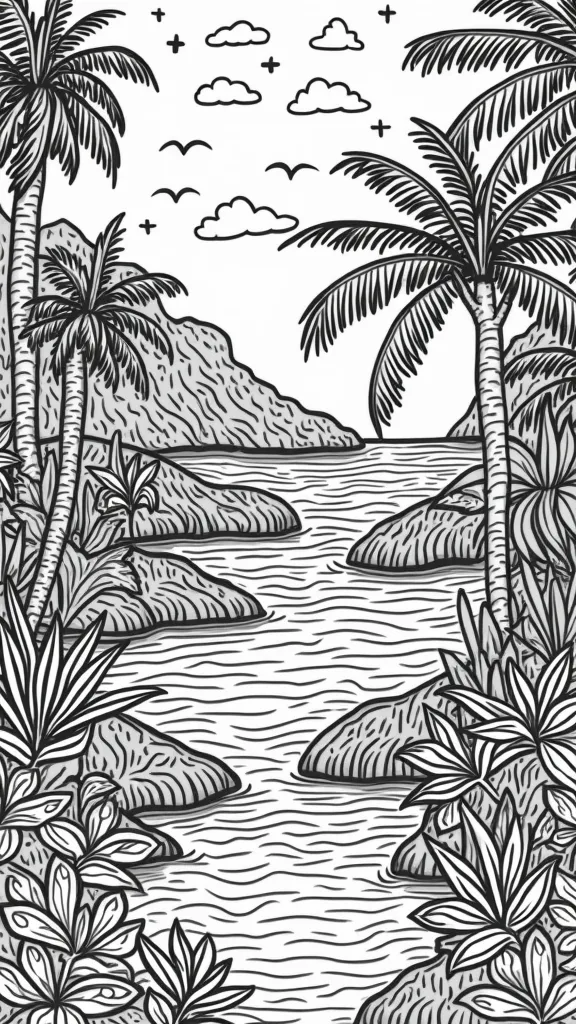 jamaica coloring pages